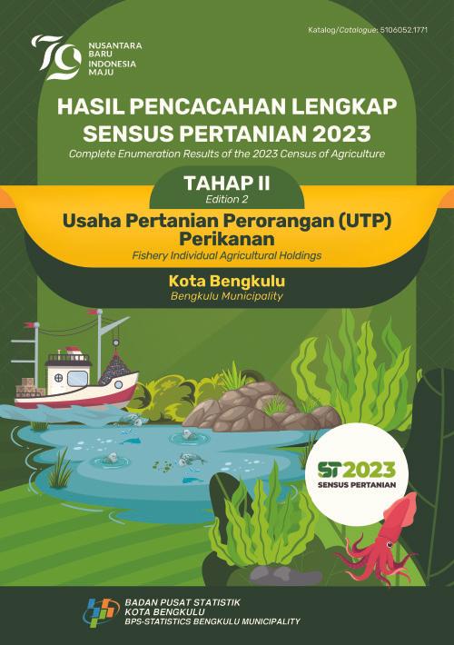 Hasil Pencacahan Lengkap Sensus Pertanian 2023 - Tahap II: Usaha Pertanian Perorangan (UTP) Perikanan Kota Bengkulu