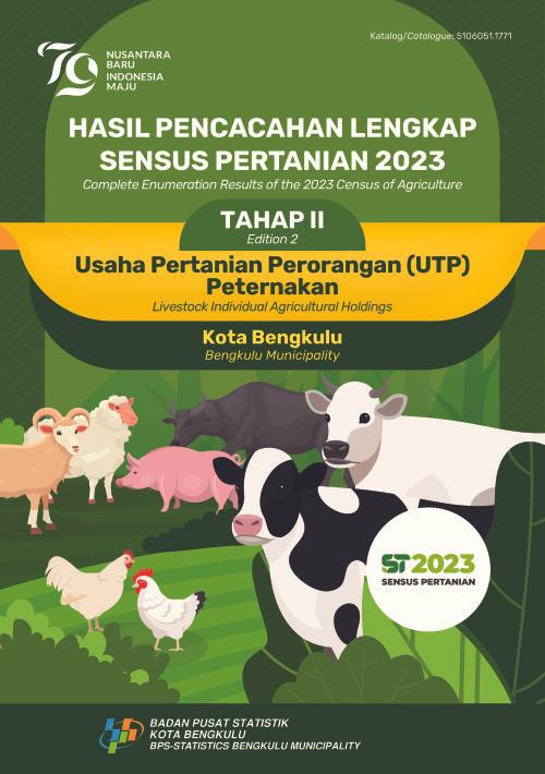 Hasil Pencacahan Lengkap Sensus Pertanian 2023 - Tahap II:  Usaha Pertanian Perorangan (UTP) Peternakan Kota Bengkulu